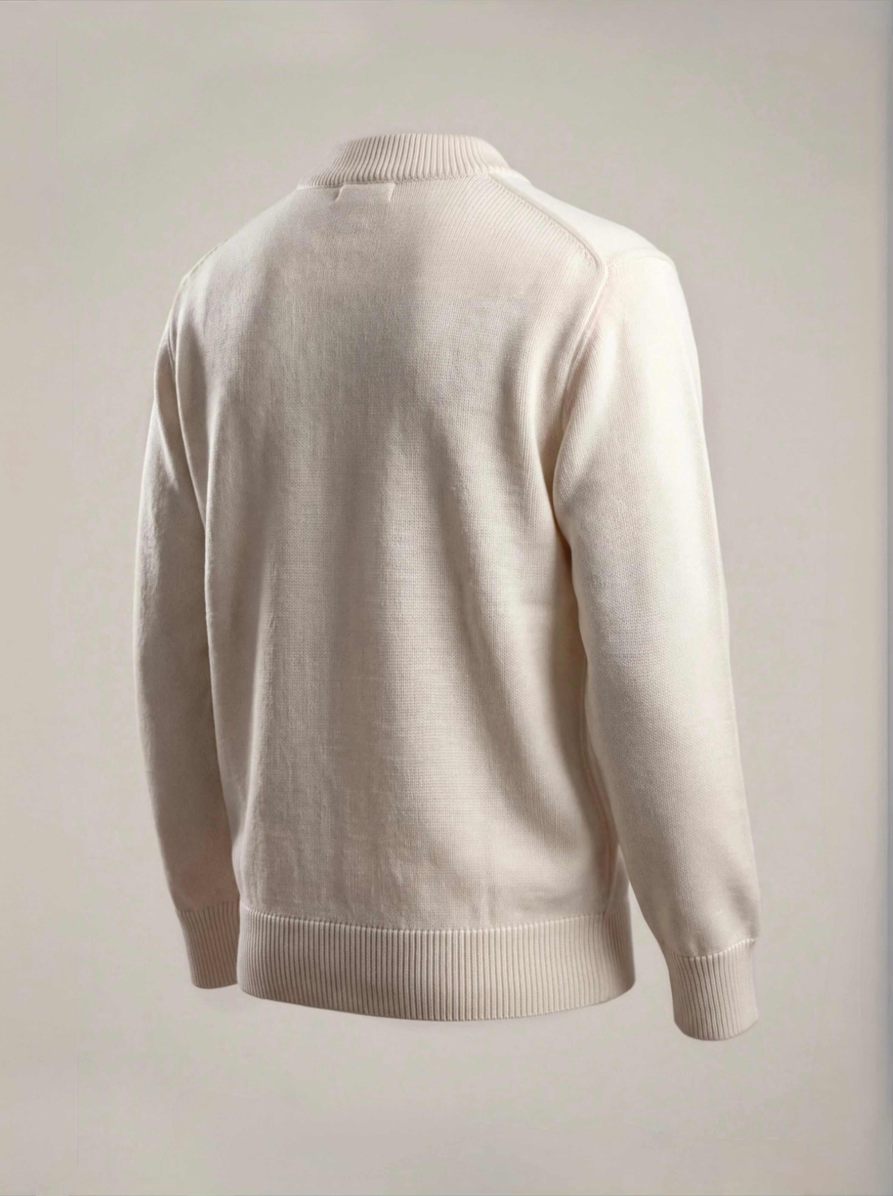 Pasión "Arena" – Essential Merino Blend Sweater