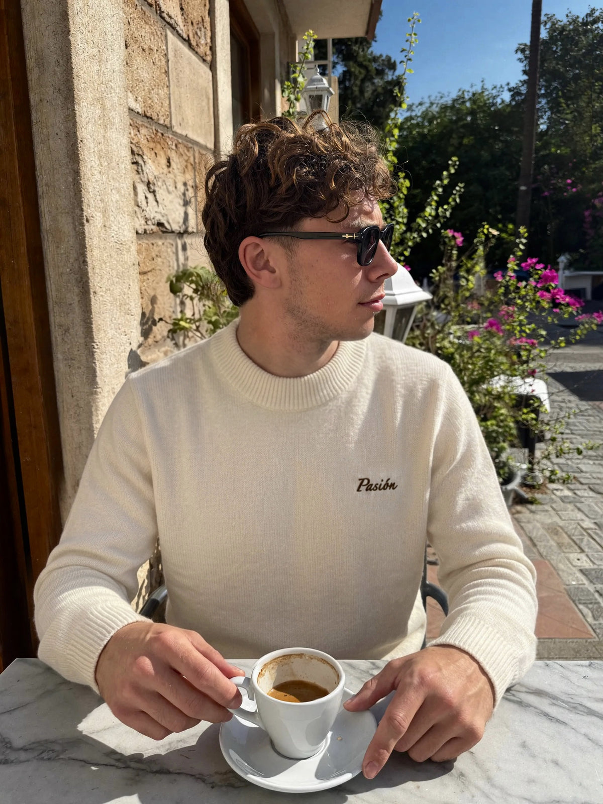 Pasión "Arena" – Essential Merino Blend Sweater
